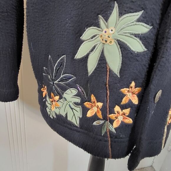 Alfred Dunner Embroidered Jacket - Picture 10 of 13